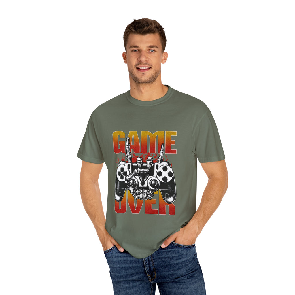 Skeleton Gamer Game Over T-shirt