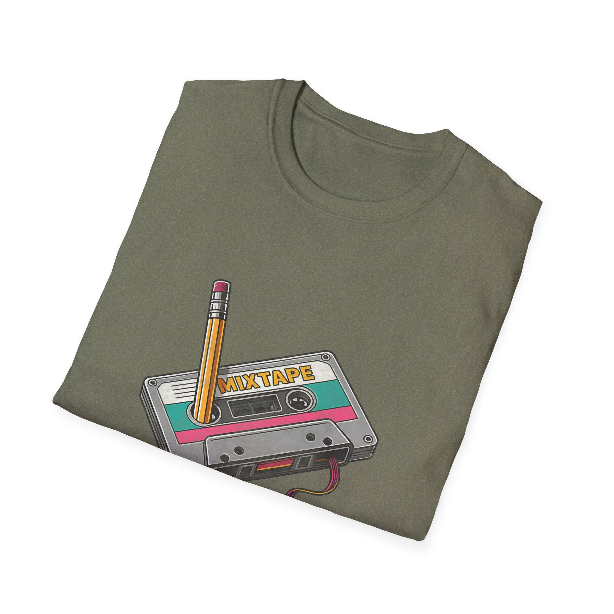 Cassette Tape Music 80s Cassette Retro 80s Songs T-Shirt