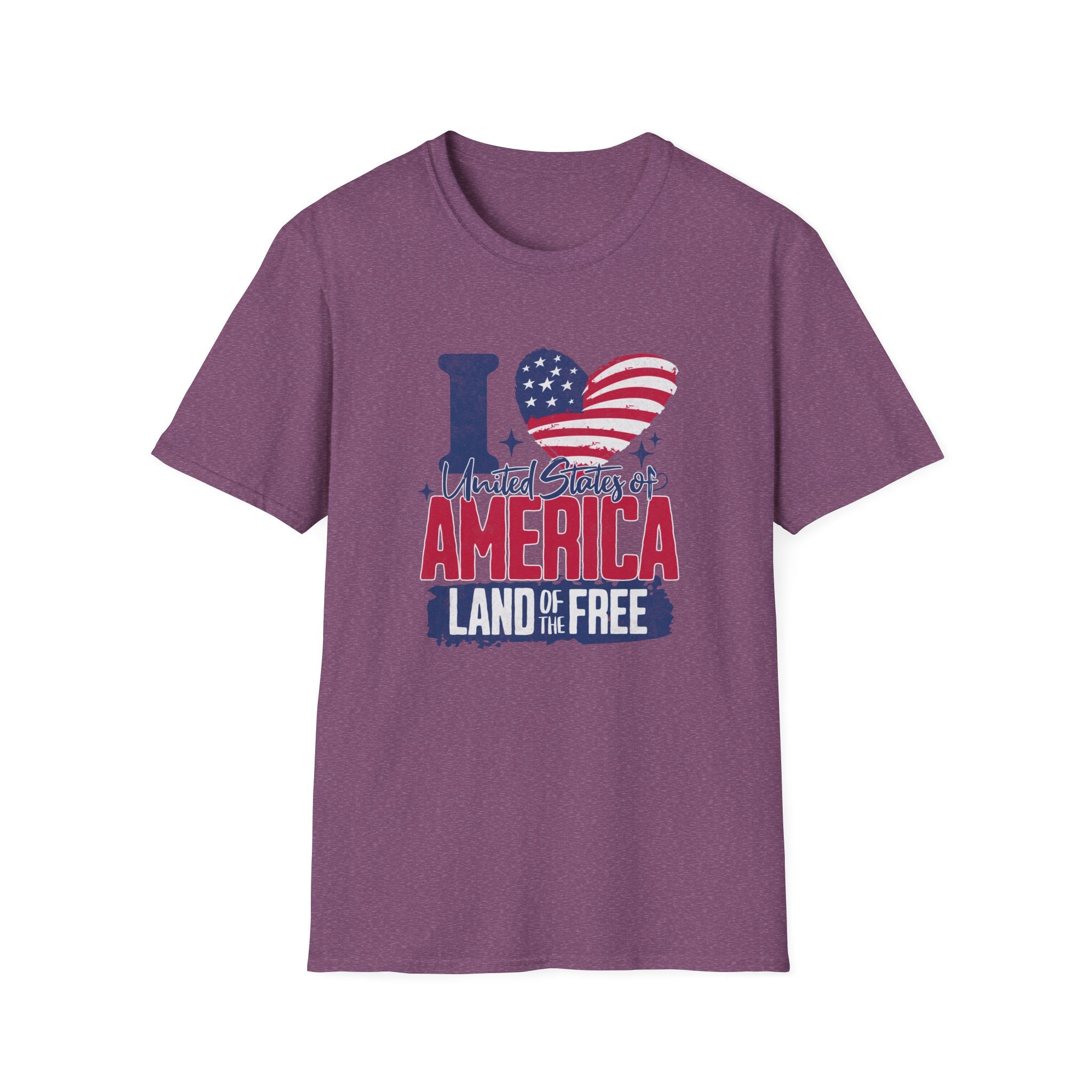 I Love United States of America 4th of July T-Shirt