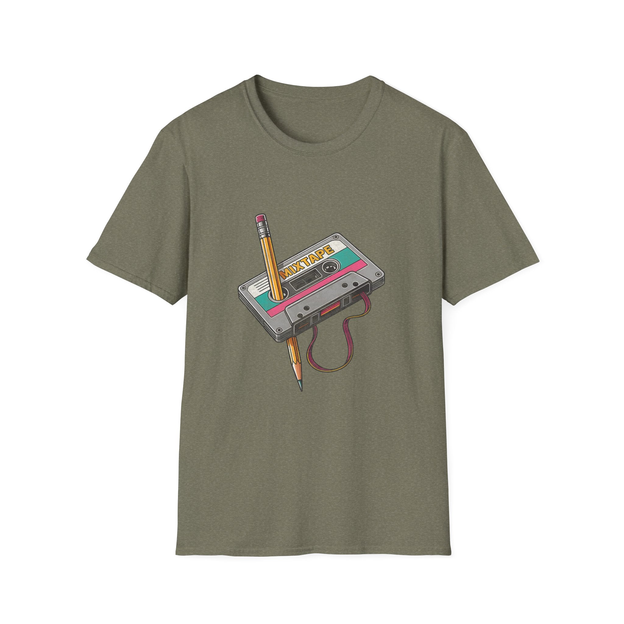Cassette Tape Music 80s Cassette Retro 80s Songs T-Shirt