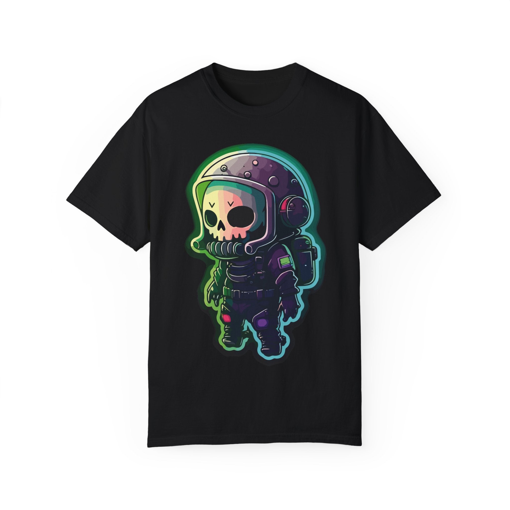 Funny Grim Reaper Astronaut Streetwear T-shirt