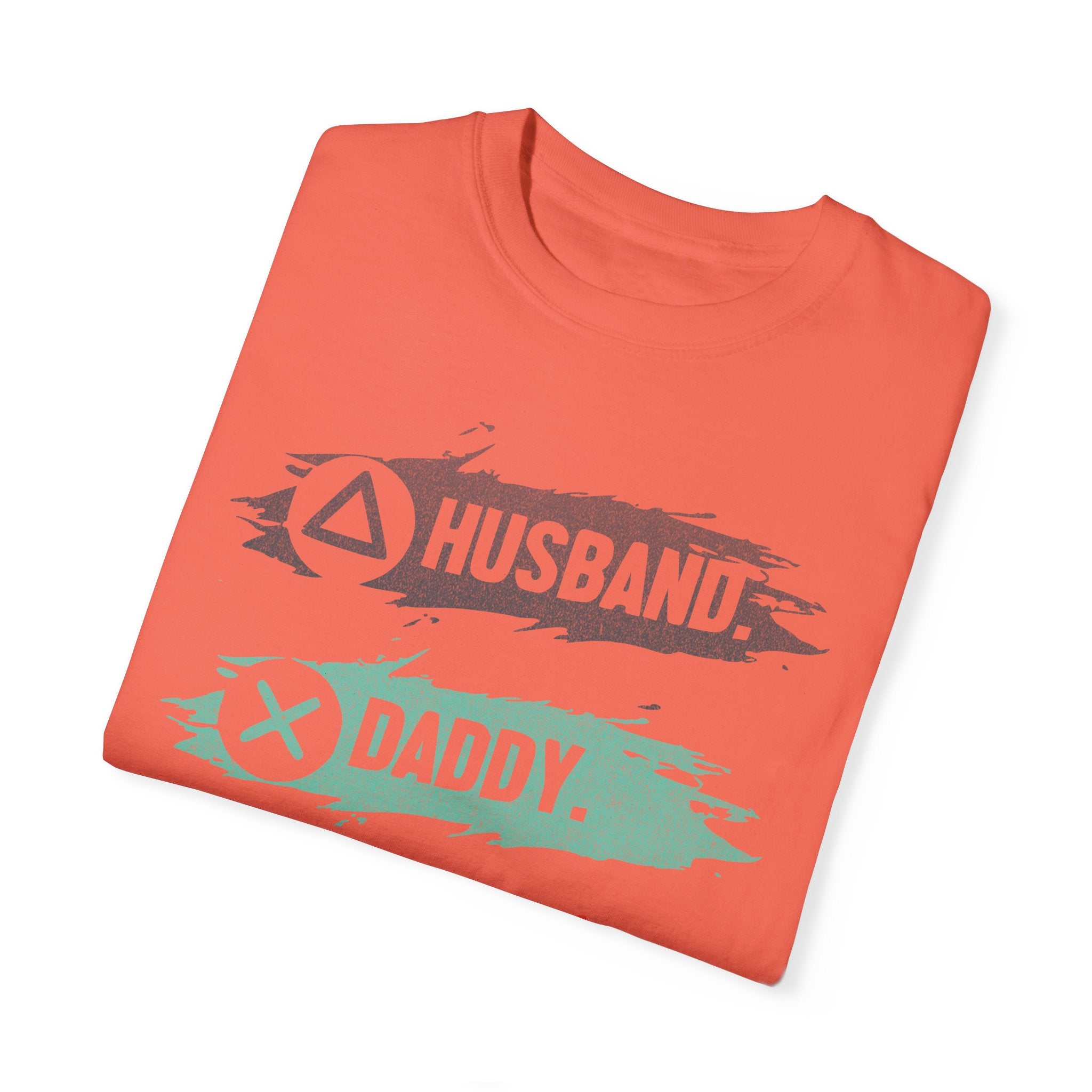 Husband Daddy Gamer Hero Funny Dad Gamer T-shirt