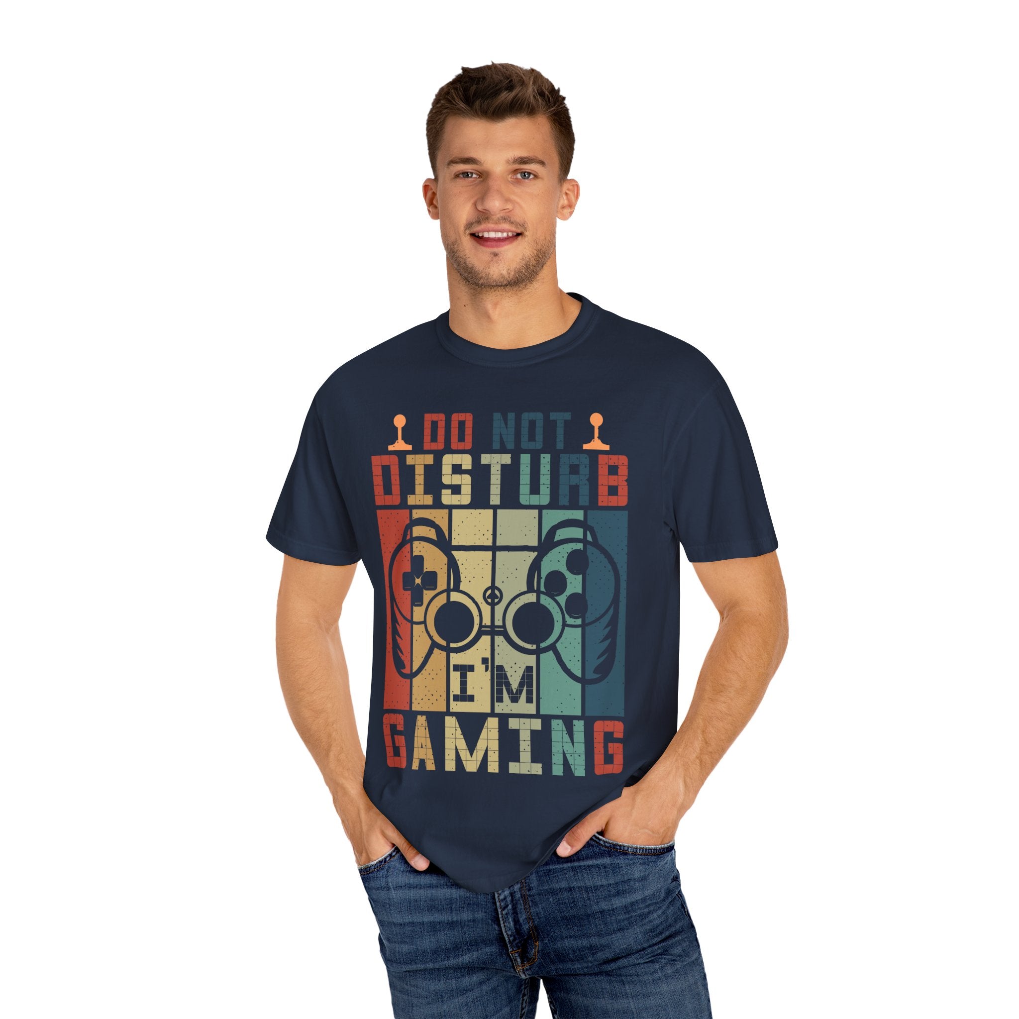 Do Not Disturb, I Am Gaming Retro Gamer T-shirt