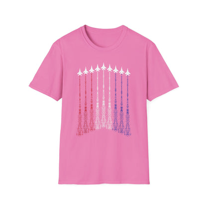 Airplanes & Fireworks 4th of July Jets T-Shirt