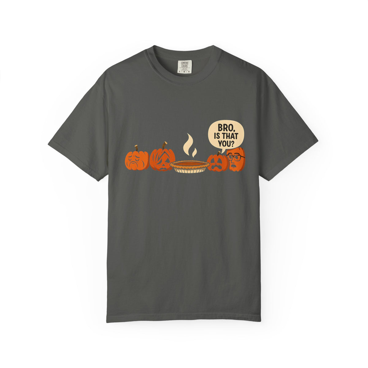 Funny pumpkin pie shirt, retro fall humor tee, sarcastic autumn gift, cute thanksgiving graphic top | Comfort Colors® T-Shirt