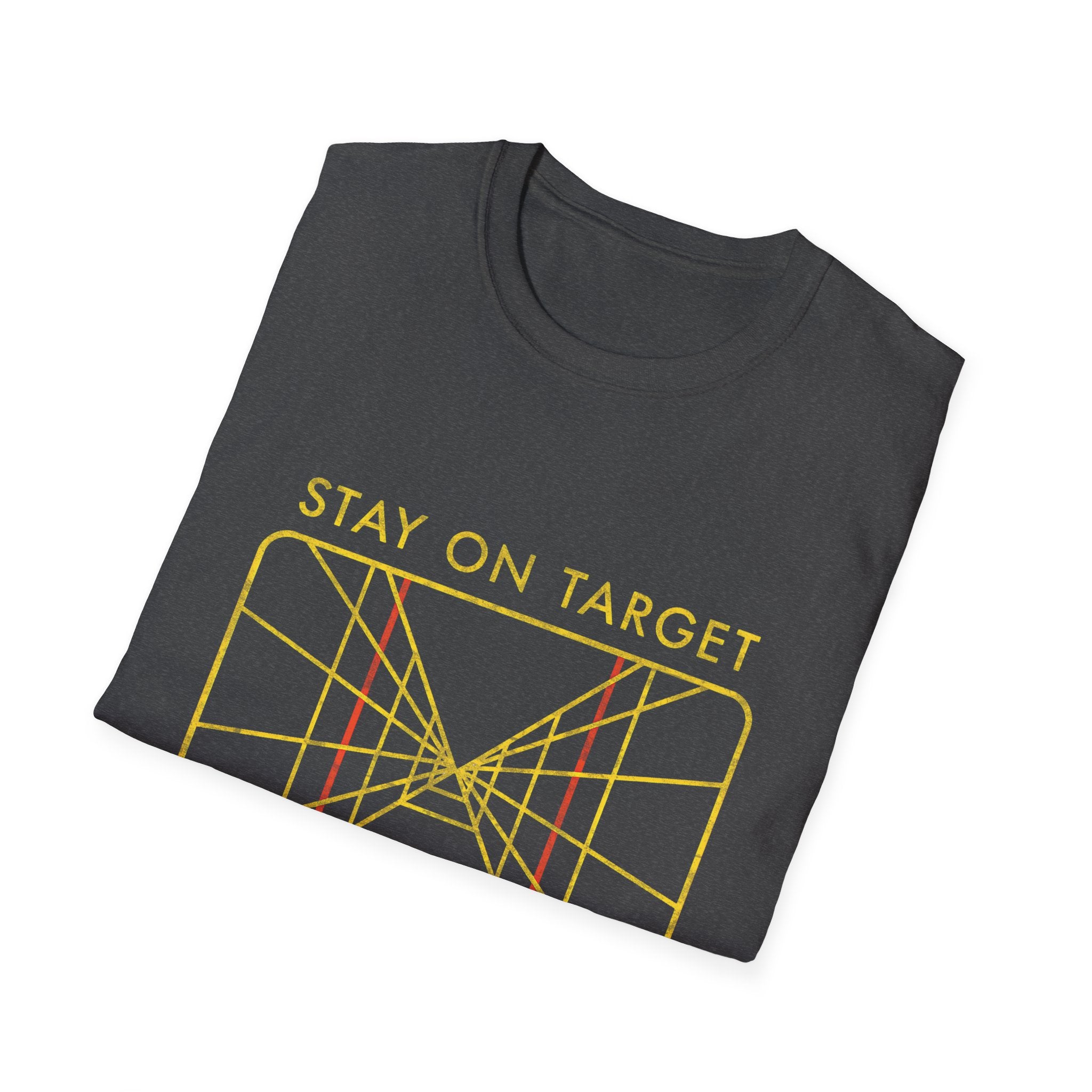 Funny Pop Culture Stay on Target Arcade Retro 80s T-shirt