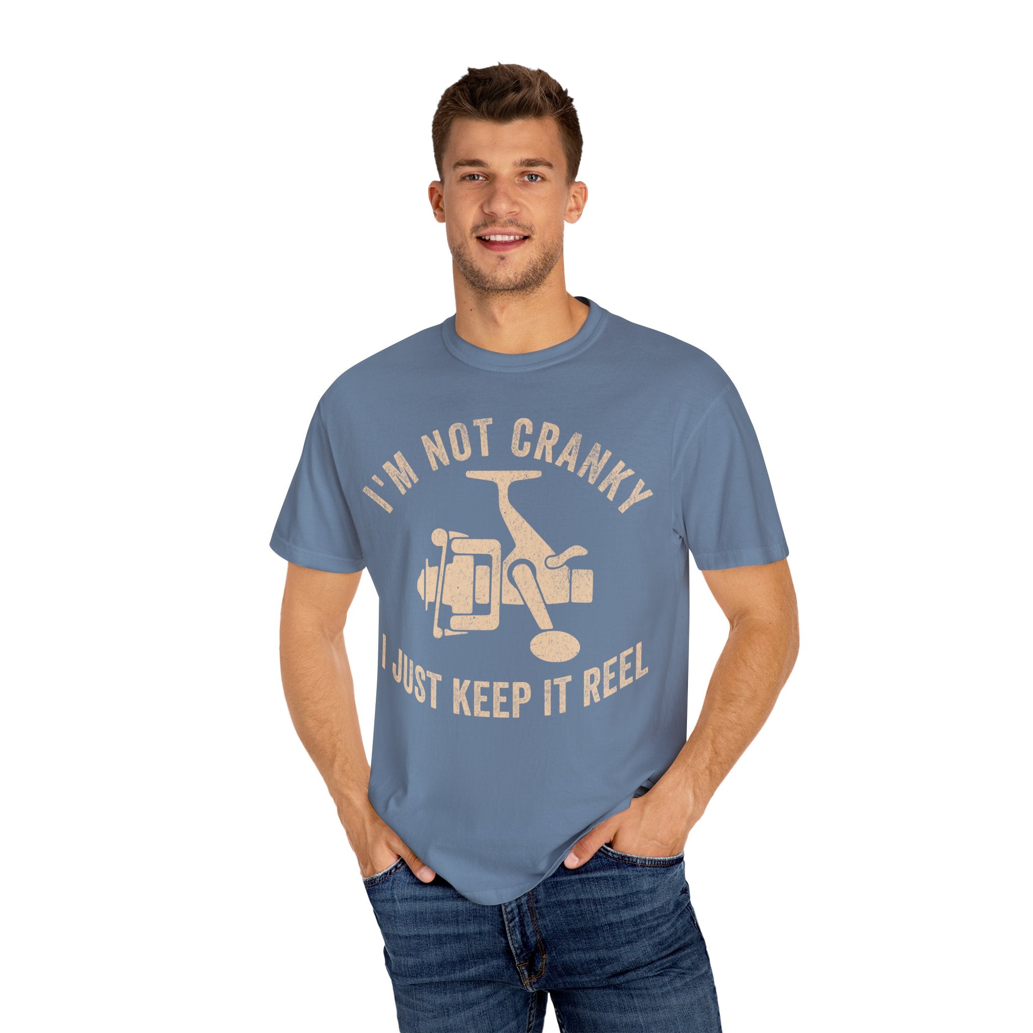 Fisher Dad – I’m Not Cranky, I Just Keep It Reel Father’s Day T-shirt