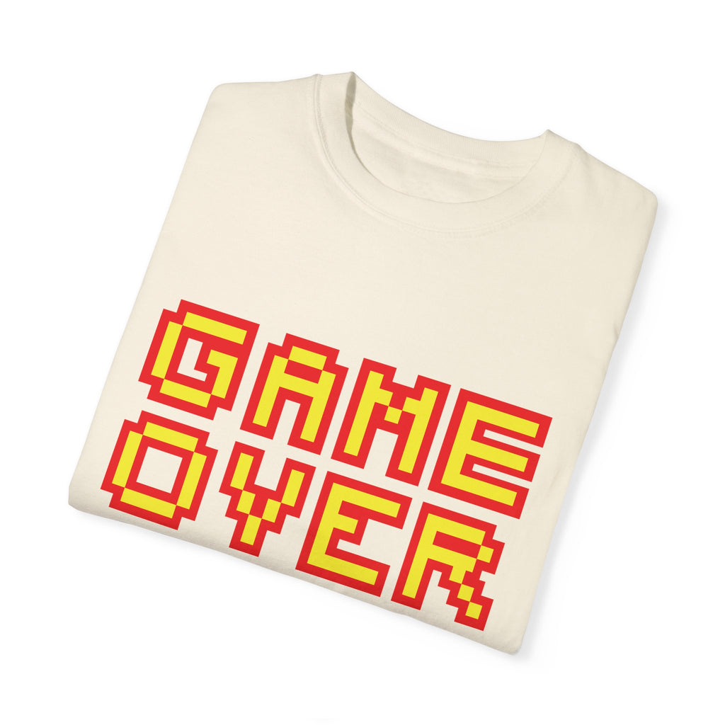 Funny Pixel Gamer Game Over T-shirt