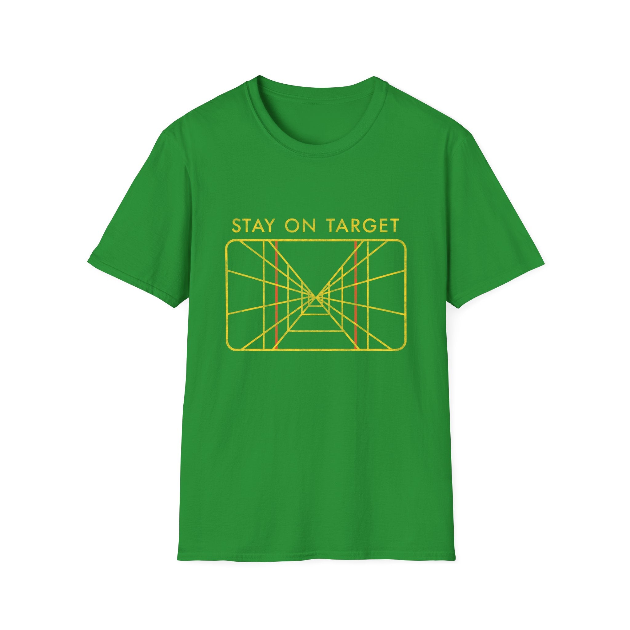 Funny Pop Culture Stay on Target Arcade Retro 80s T-shirt