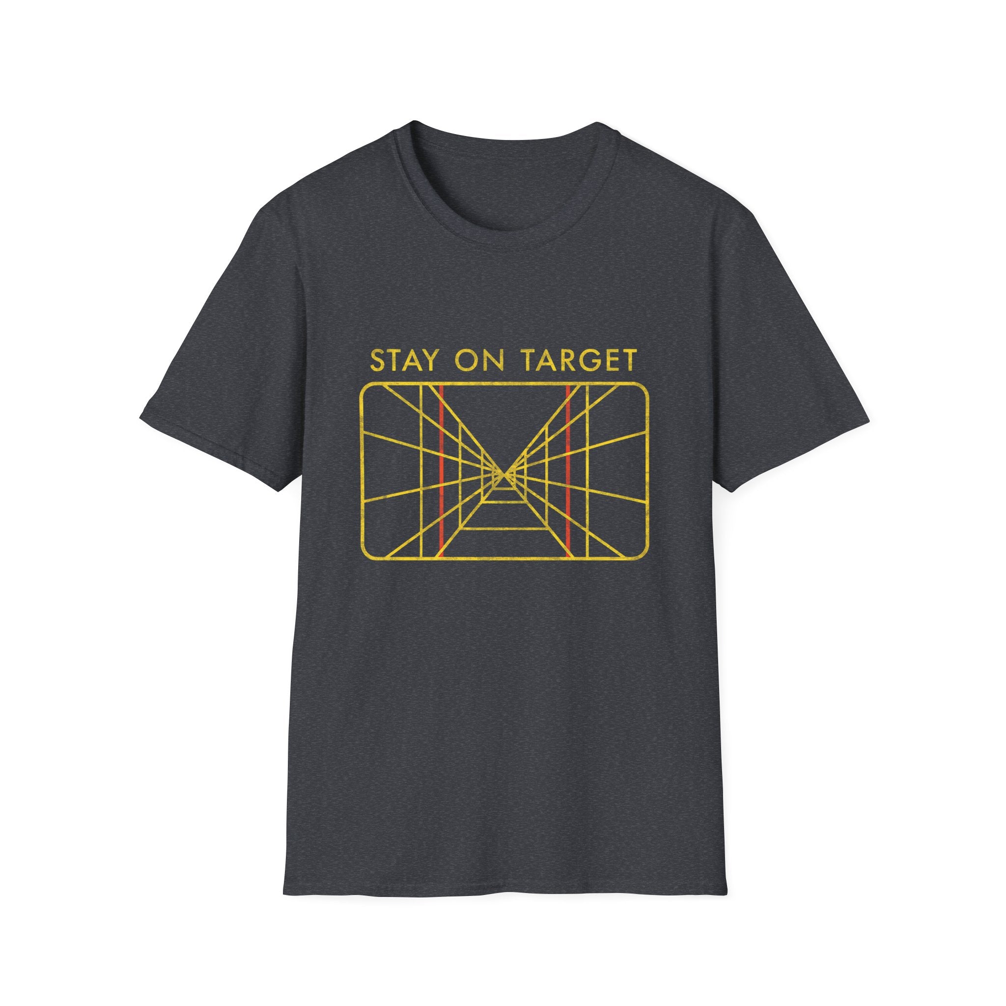 Funny Pop Culture Stay on Target Arcade Retro 80s T-shirt