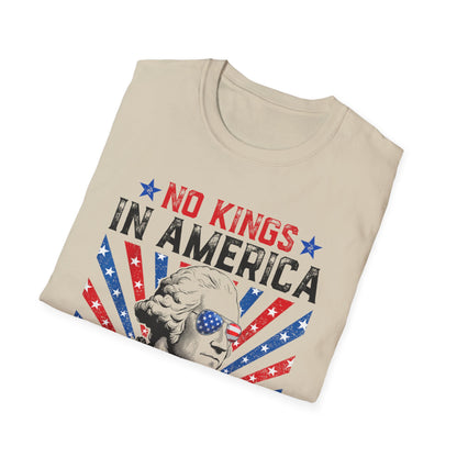 4th of July America Democracy No Kings Since 1776 T-Shirt