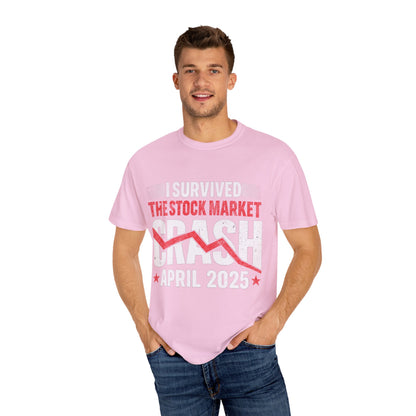 I Survived the Stock Market Crash April 2025 T-shirt