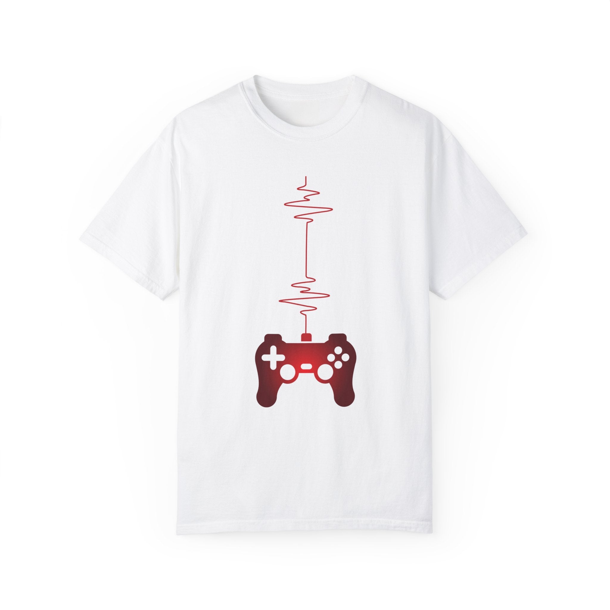 I Love Gaming Heartbeat Gamer T-shirt