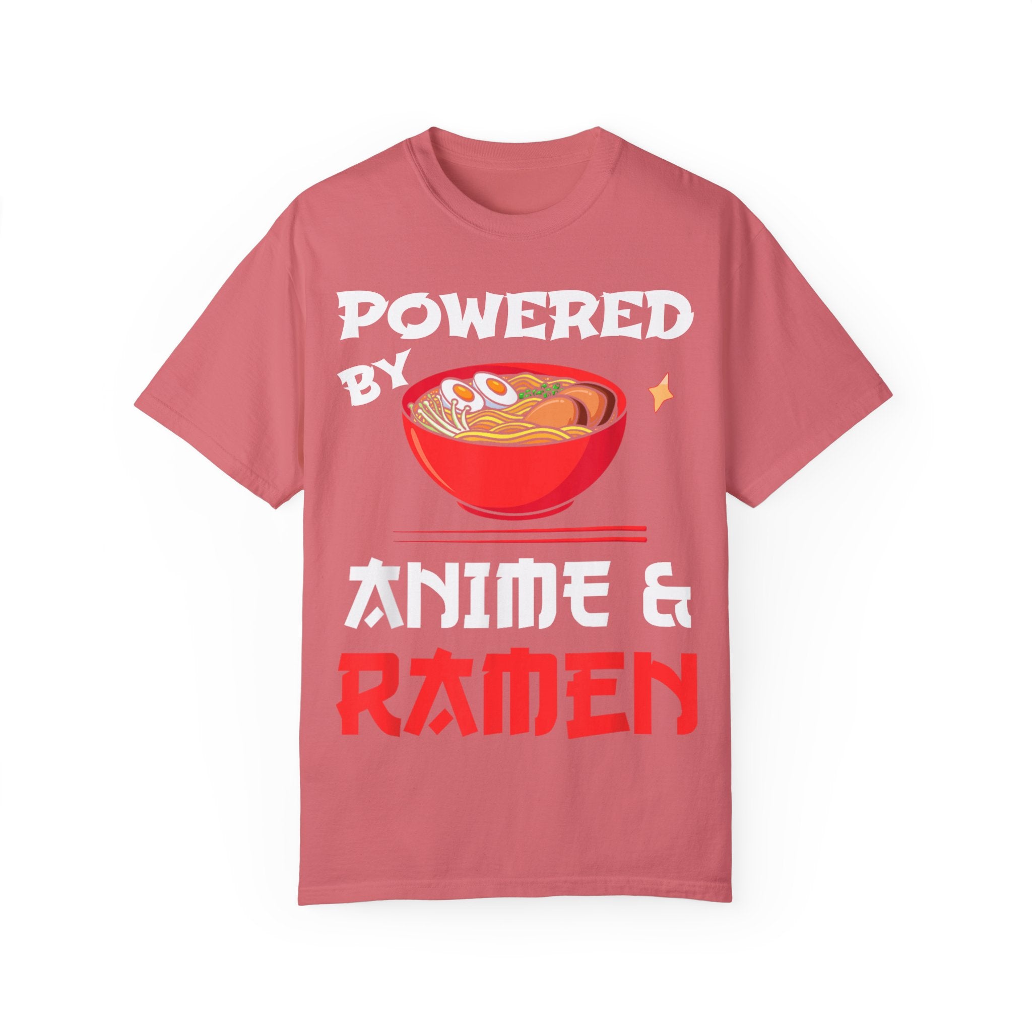 Powered by Anime & Ramen Anime T-shirt