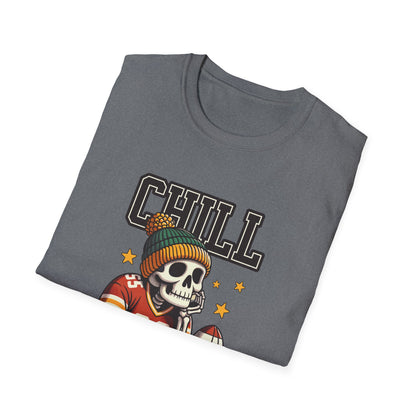 Coffee, Chill & Game Day Football Season T-Shirt