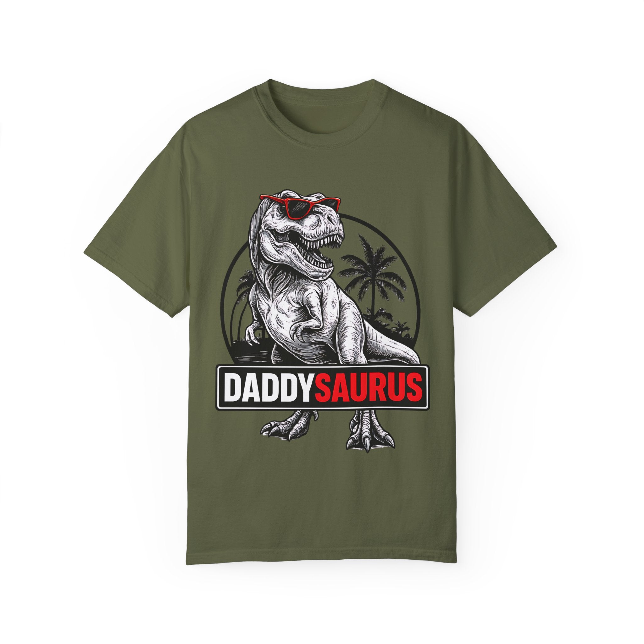 Daddy Saurus – Father’s Day T-Rex Dino T-shirt