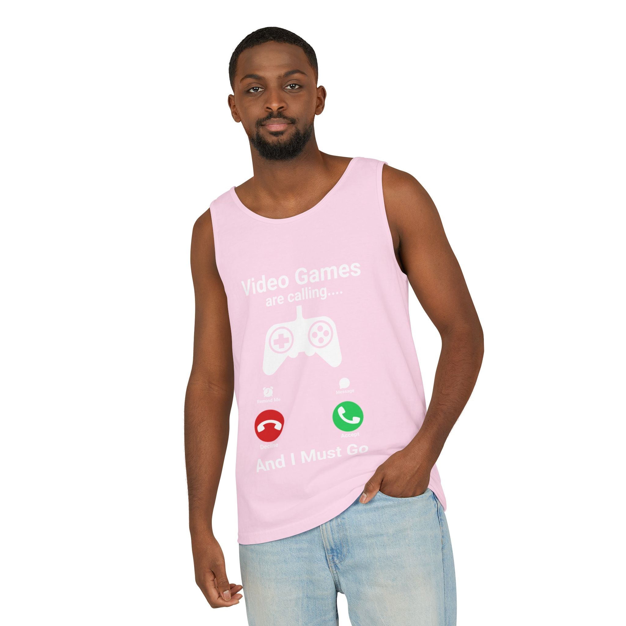 Video Games Are Calling and I Must Go – Funny Gamer Tank Top