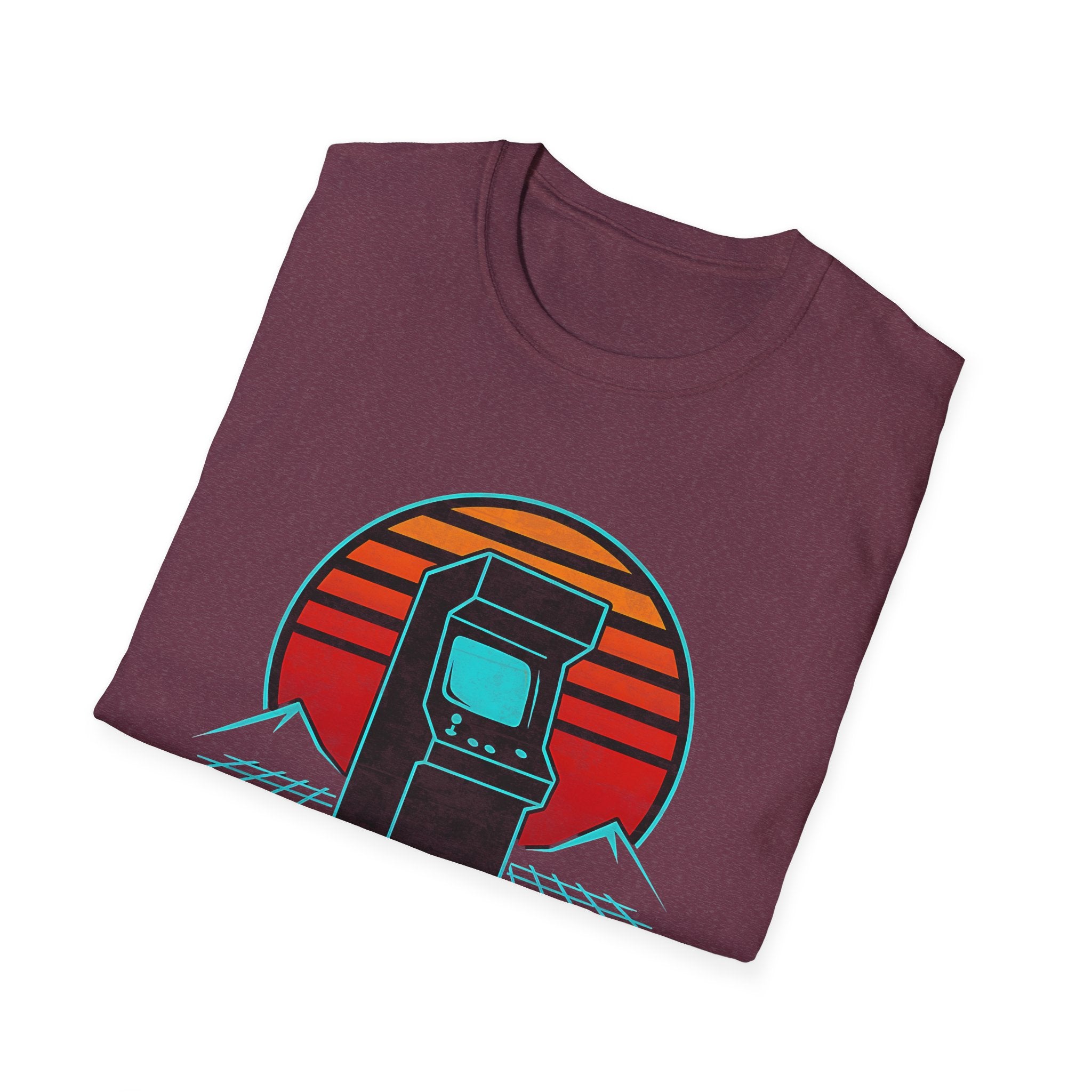 Old School Retro Arcade Gamer T-Shirt