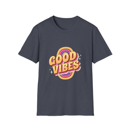 Retro 80s Old School Good Vibes Retro T-Shirt