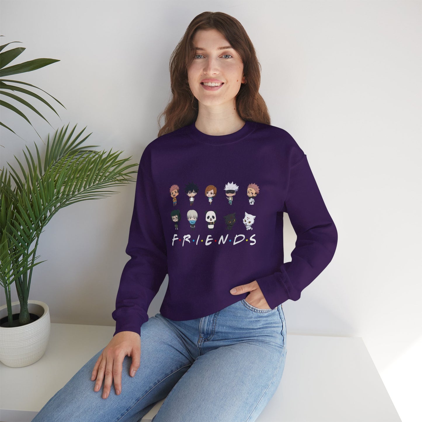 Anime Hero Squad JJK Friends Sweatshirt