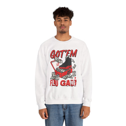 Streetwear Sneakerhead Match Jordan 12 Retro Flu Game Sweatshirt