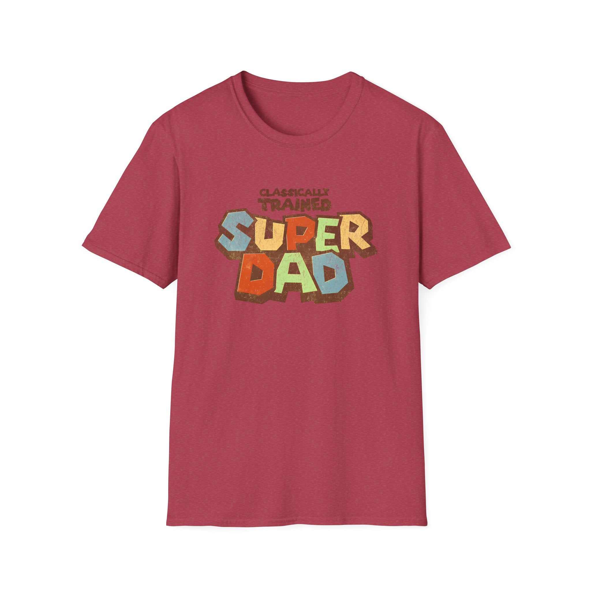 Classically Trained Super Dad Father's Day T-Shirt
