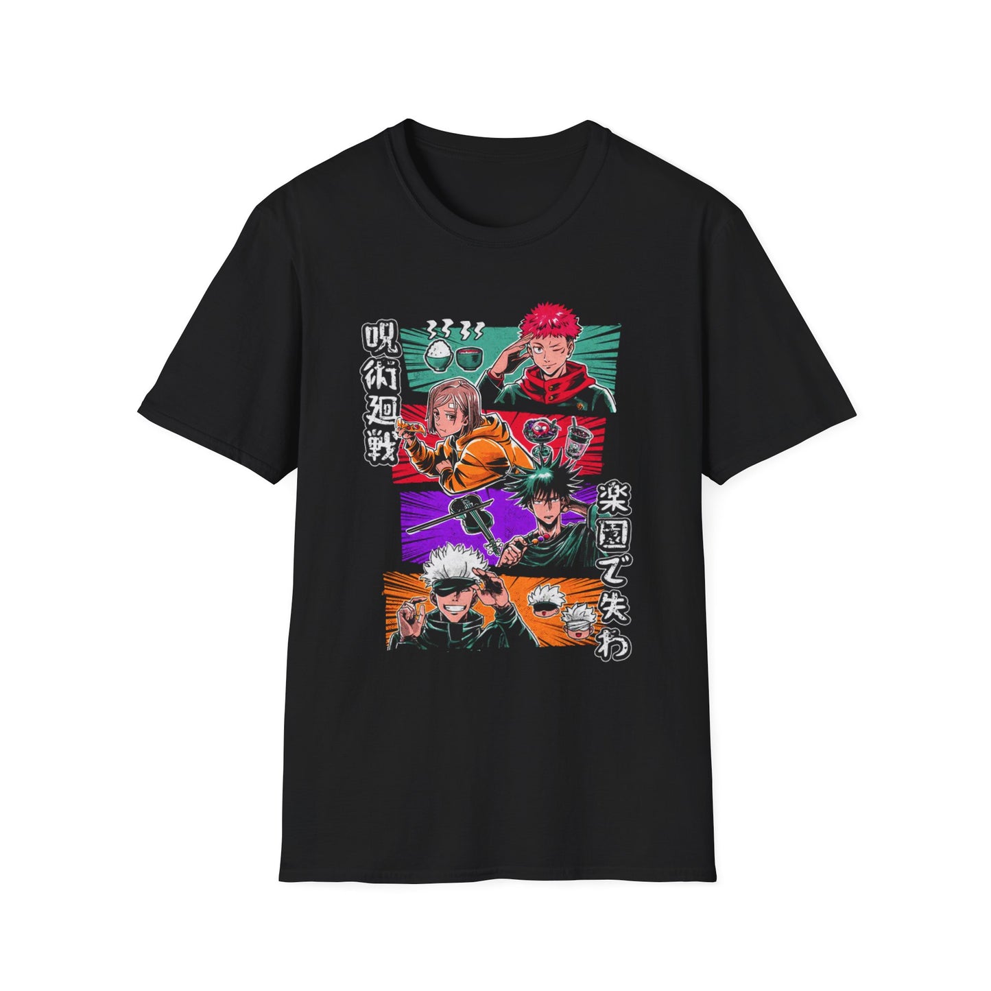 Japan Pop Culture Stars Anime Heroes T-Shirt