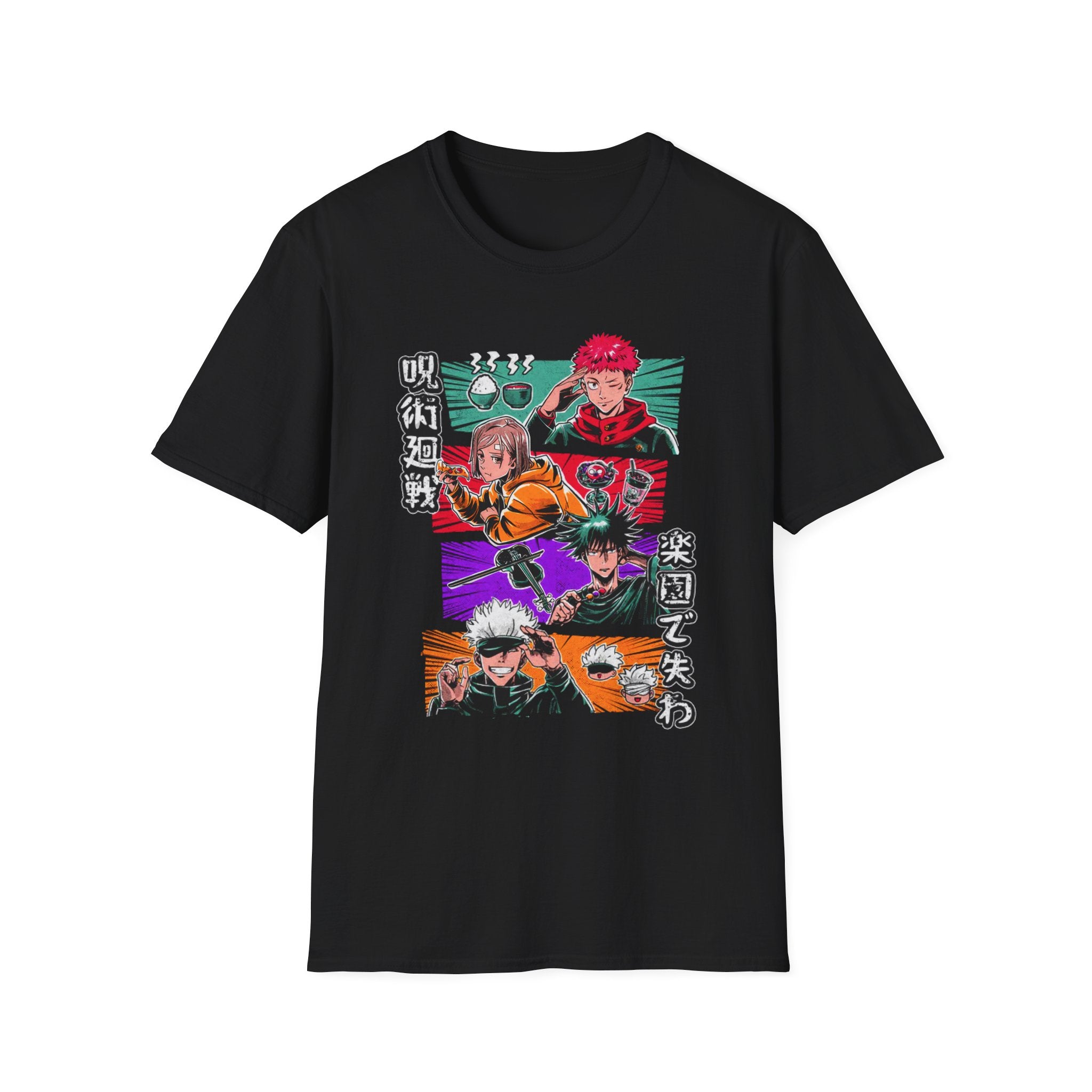 Japan Pop Culture Stars Anime Heroes T-Shirt