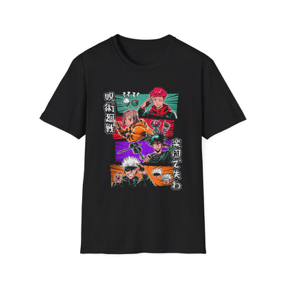 Japan Pop Culture Stars Anime Heroes T-Shirt