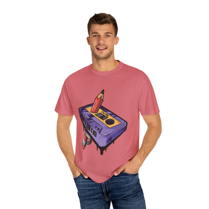 Funny Cassette Music Streetwear T-shirt