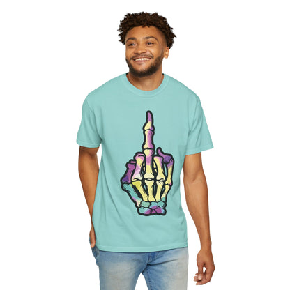 Skeleton Hand F You Streetwear T-shirt