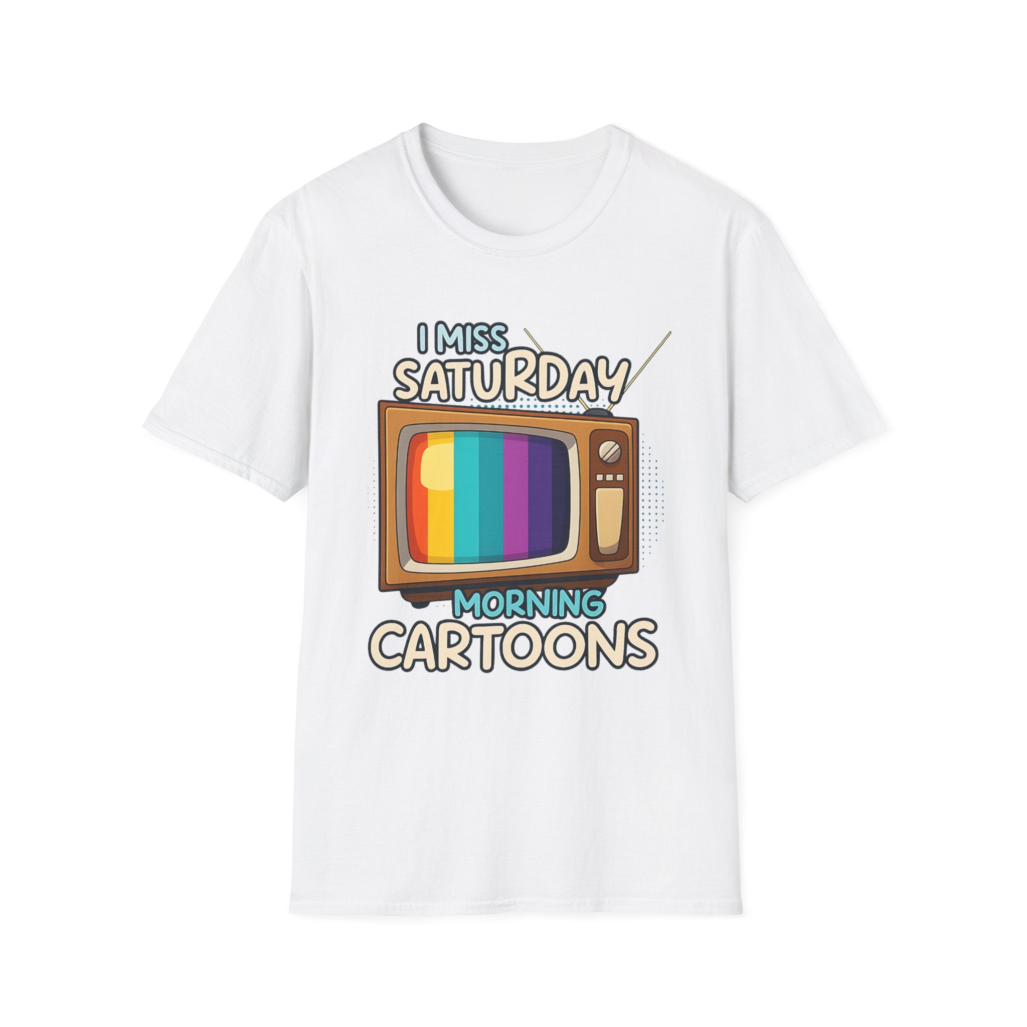 Funny Pop Culture Cartoons Retro 80s Retro Cartoons TV T-shirt