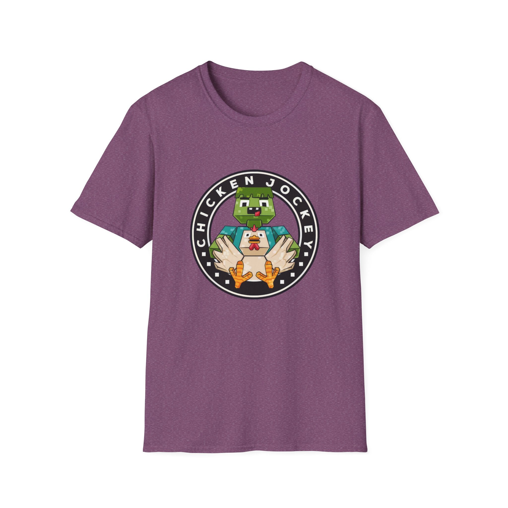 Funny Gaming Pixelated Chicken Jokey T-Shirt