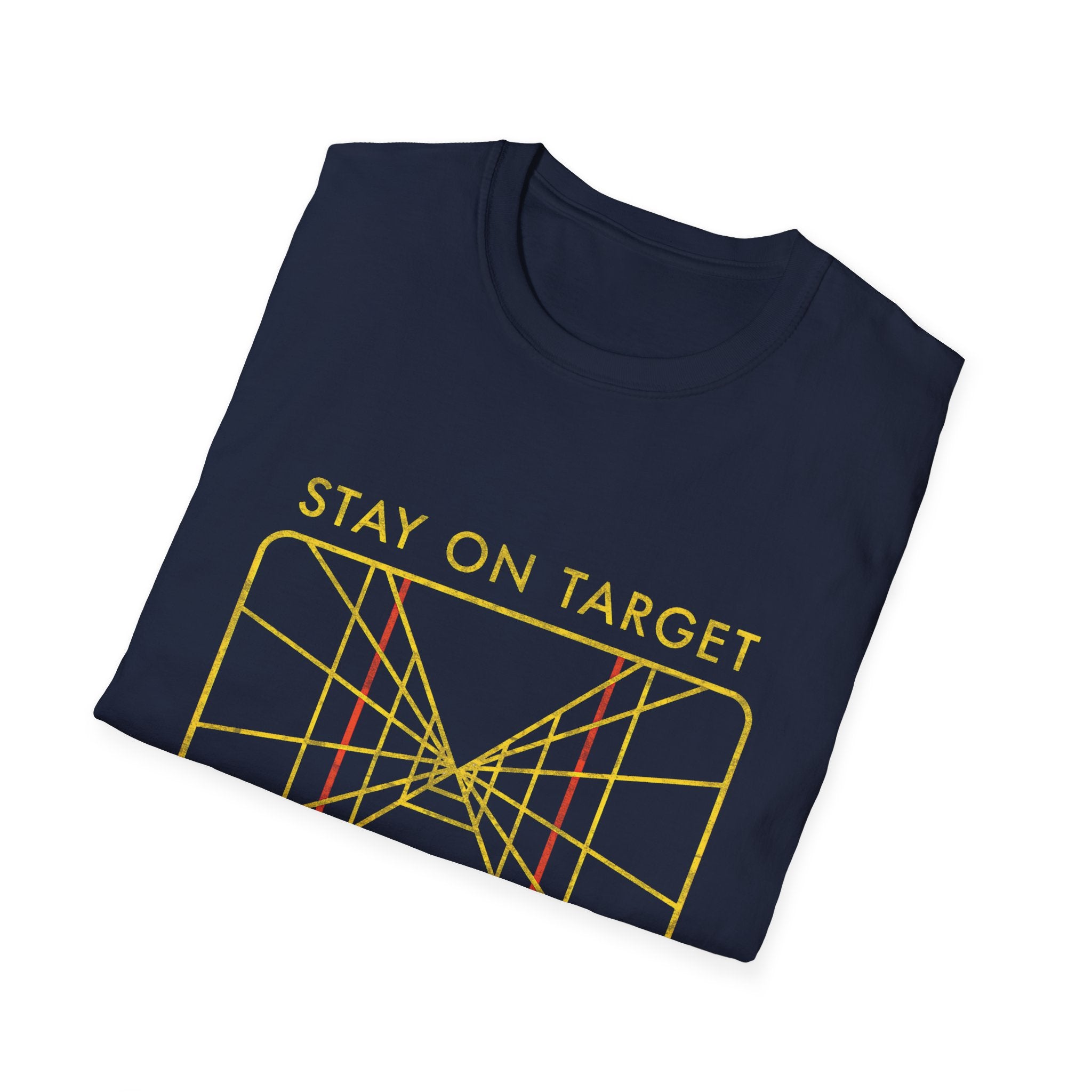 Funny Pop Culture Stay on Target Arcade Retro 80s T-shirt