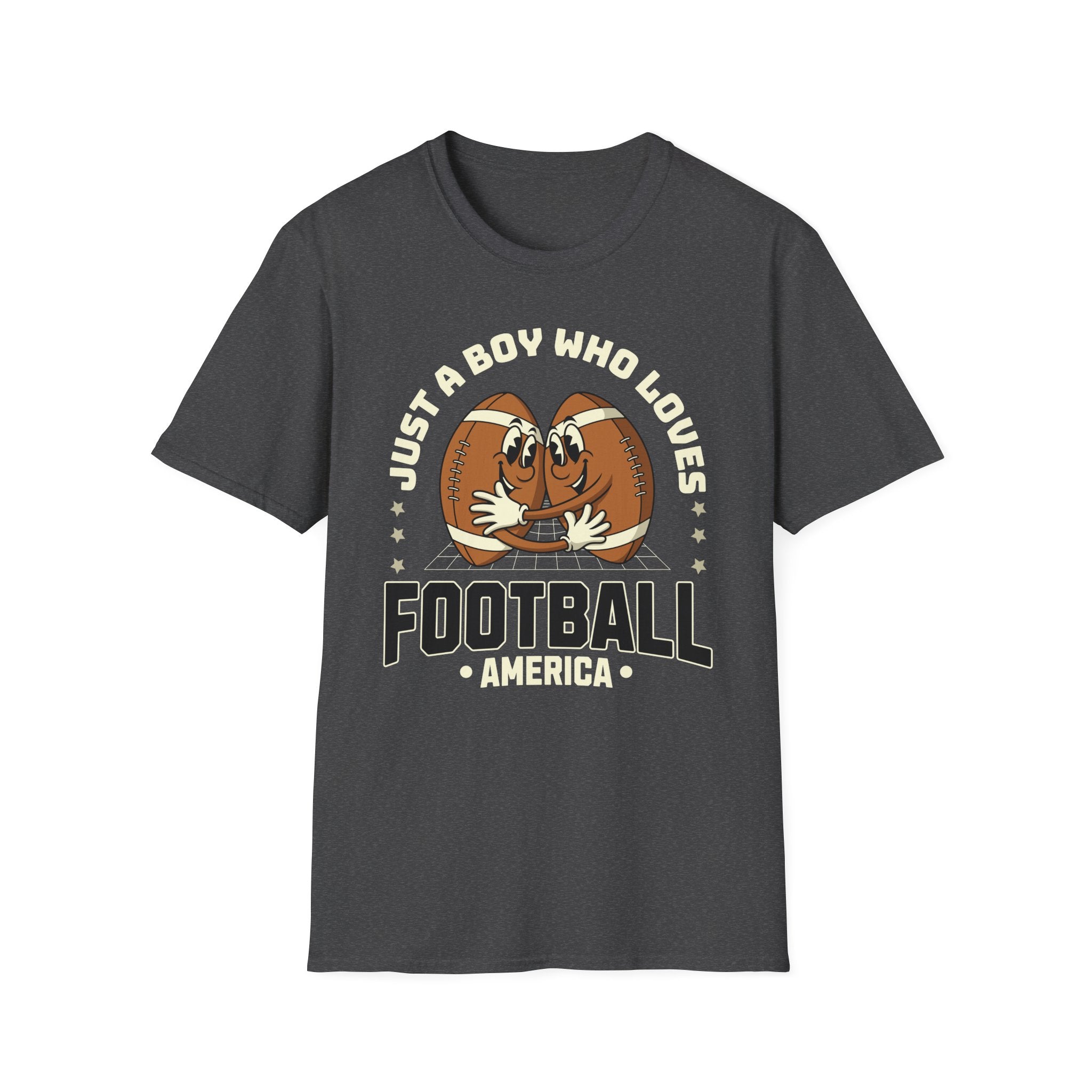 Just a Boy Who Loves Football Game Day T-Shirt