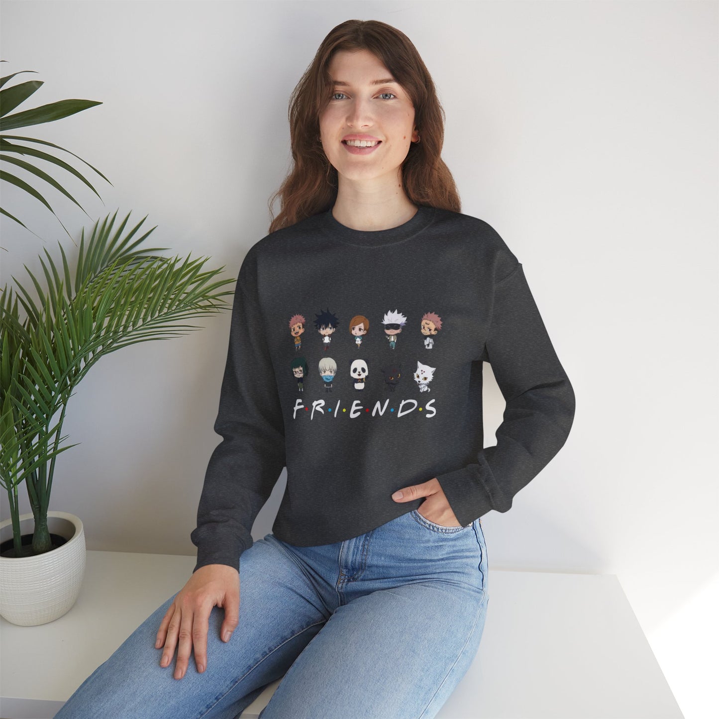 Anime Hero Squad JJK Friends Sweatshirt