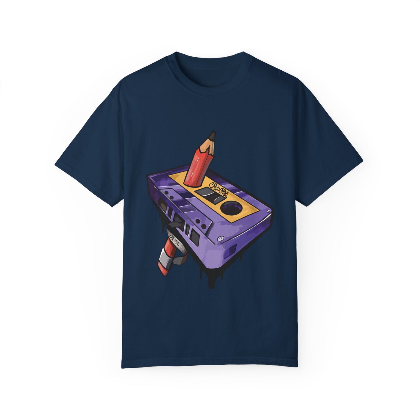 Funny Cassette Music Streetwear T-shirt