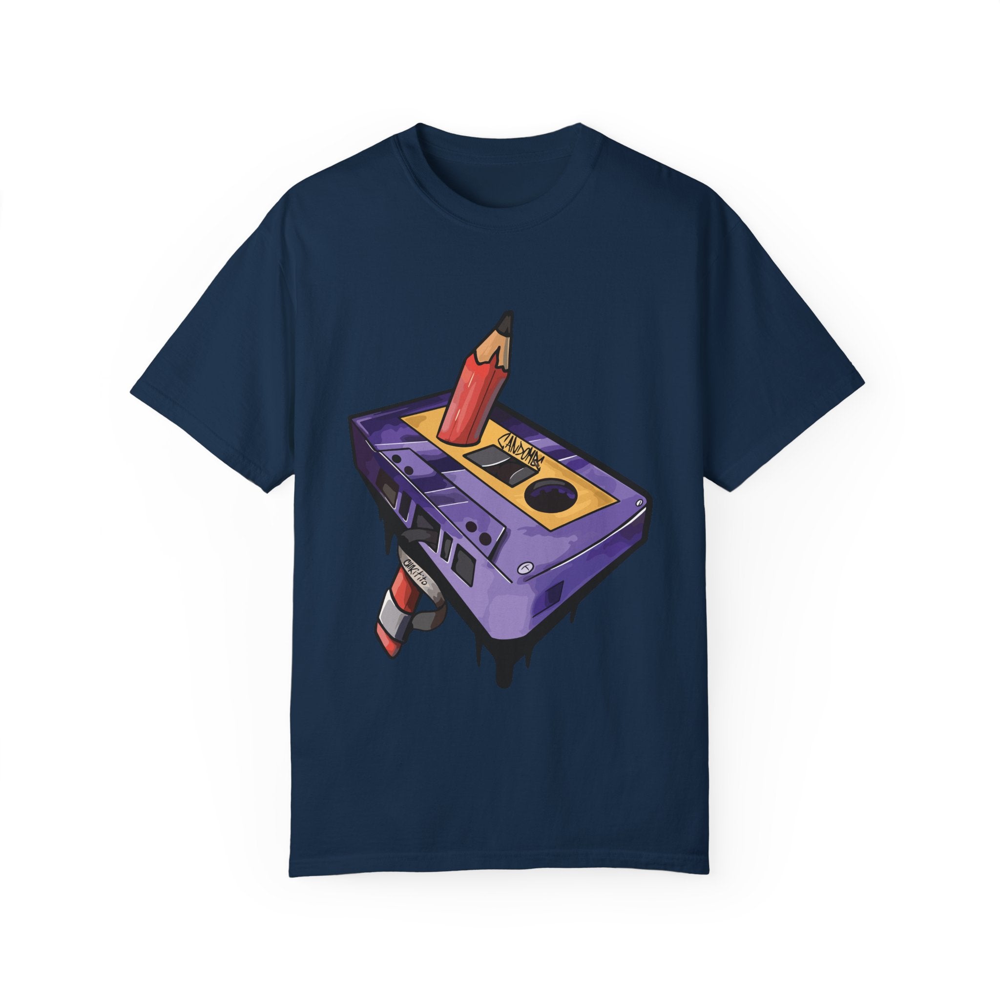 Funny Cassette Music Streetwear T-shirt