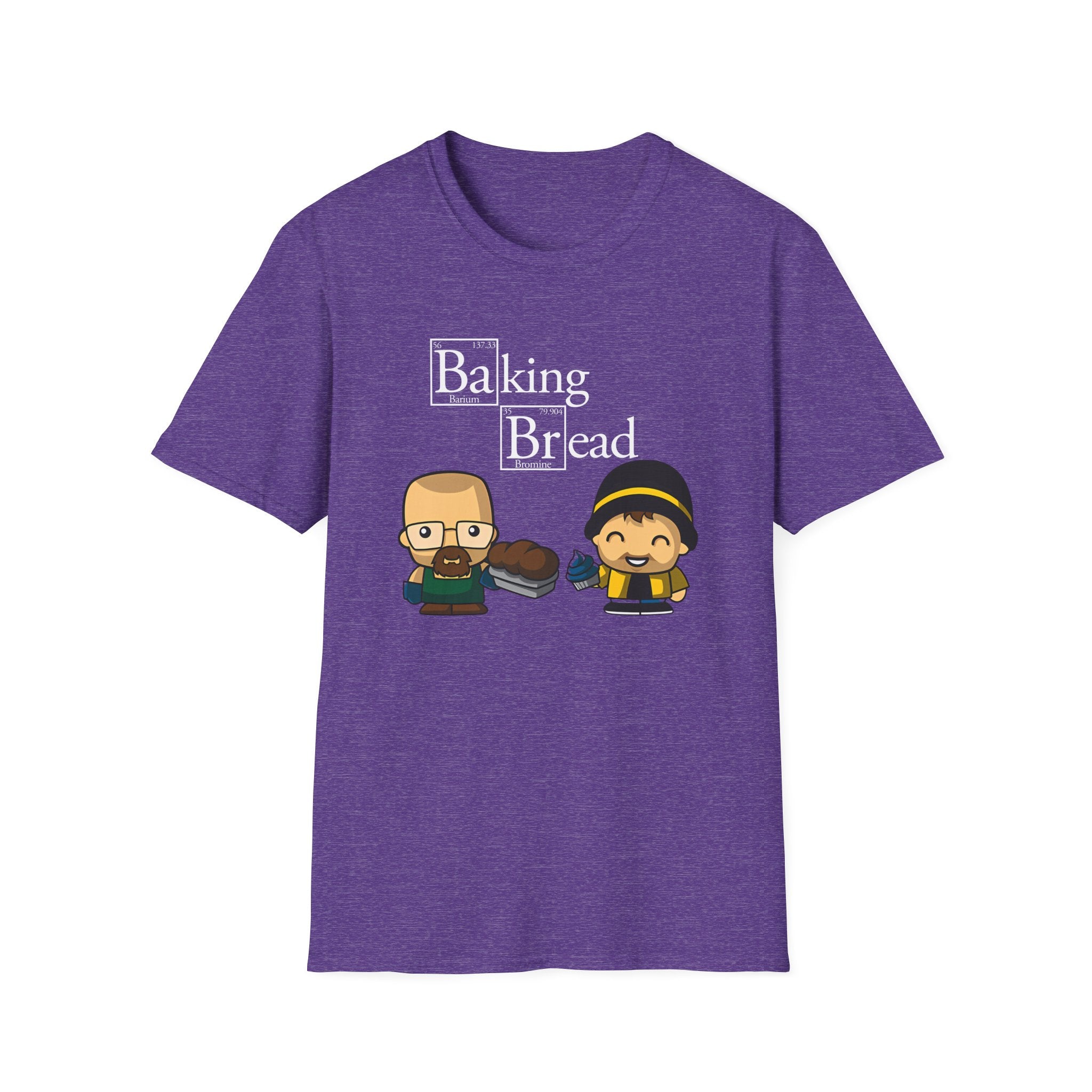 Funny Pop Culture Hilarious Chemistry Student Baking Bread T-Shirt
