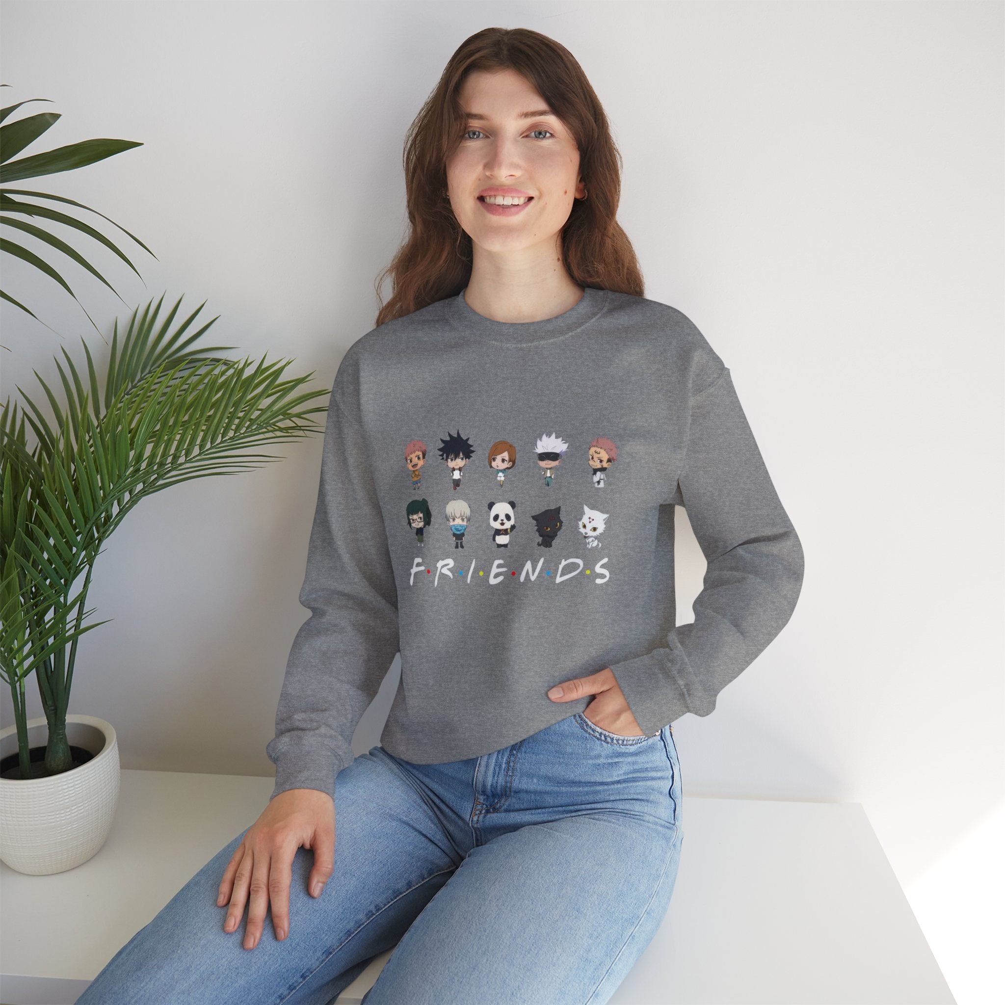 Anime Hero Squad JJK Friends Sweatshirt