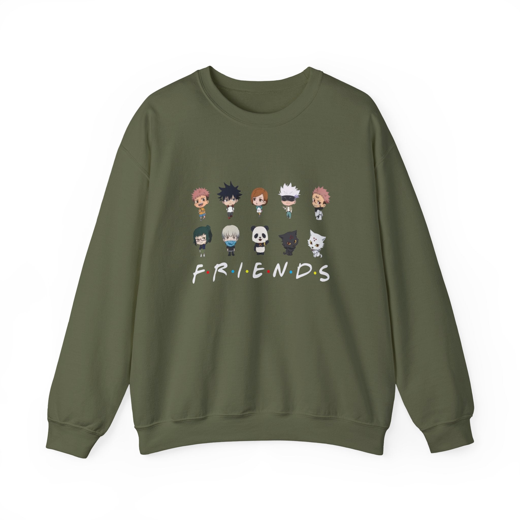 Anime Hero Squad JJK Friends Sweatshirt