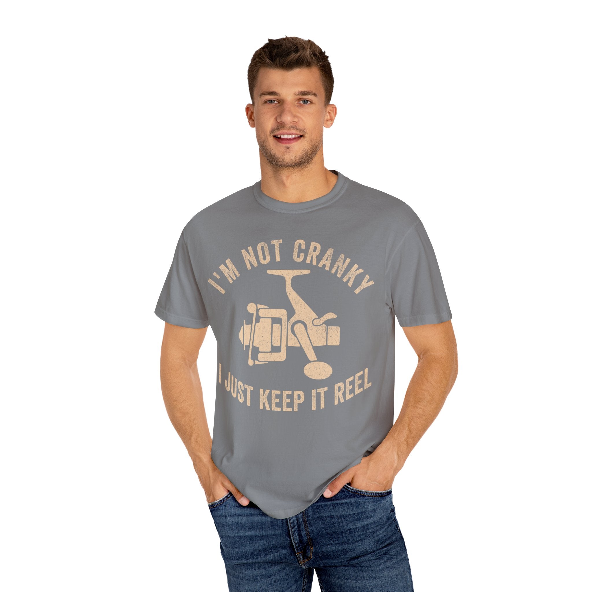 Fisher Dad – I’m Not Cranky, I Just Keep It Reel Father’s Day T-shirt