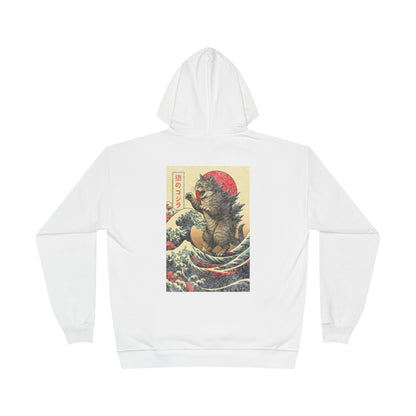 Kaiju Japan Streewear Catzilla Anime Godzilla Cat Hoodie