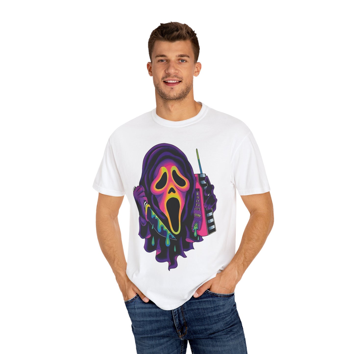 Scary Ghostface Horror Streetwear T-shirt
