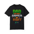 Dad By Day, Gamer By Night – Pixel Hero T-shirt