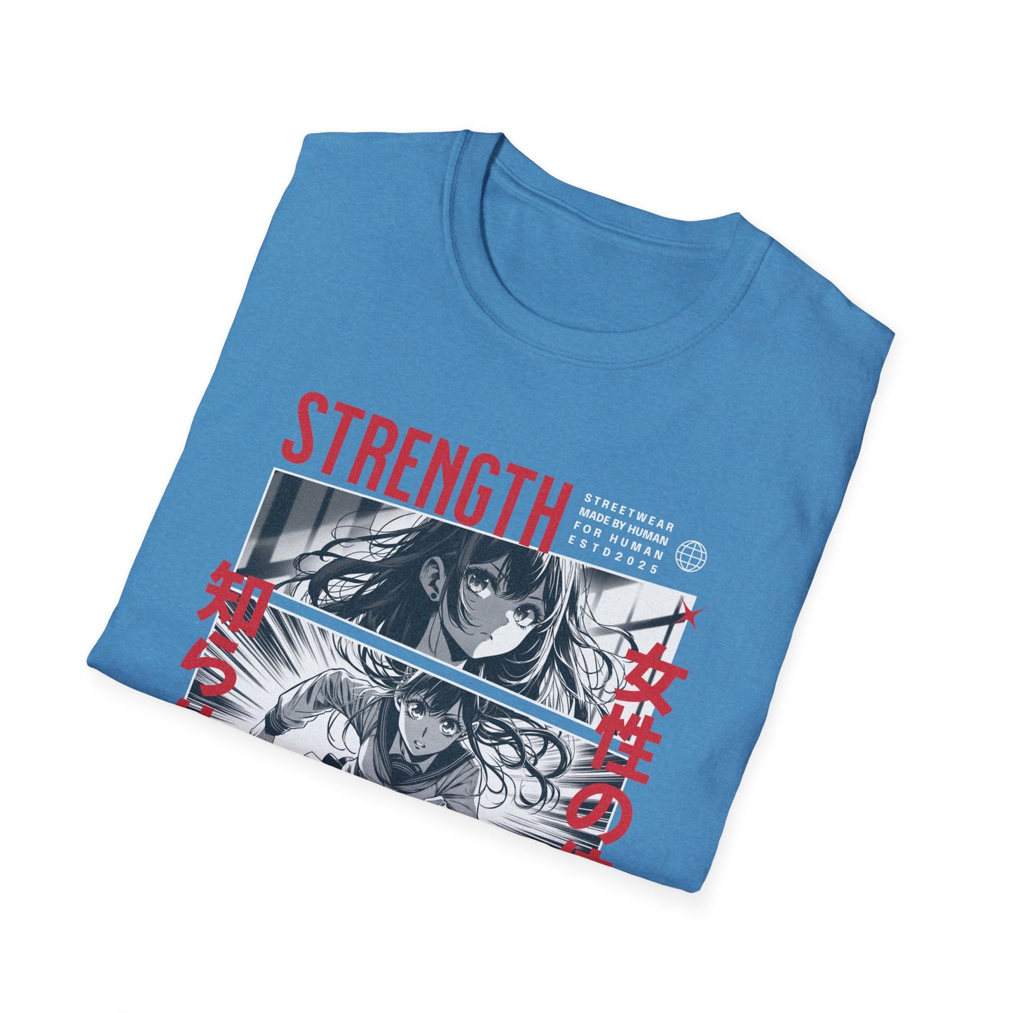 Nakira Strength Anime Girl T-Shirt