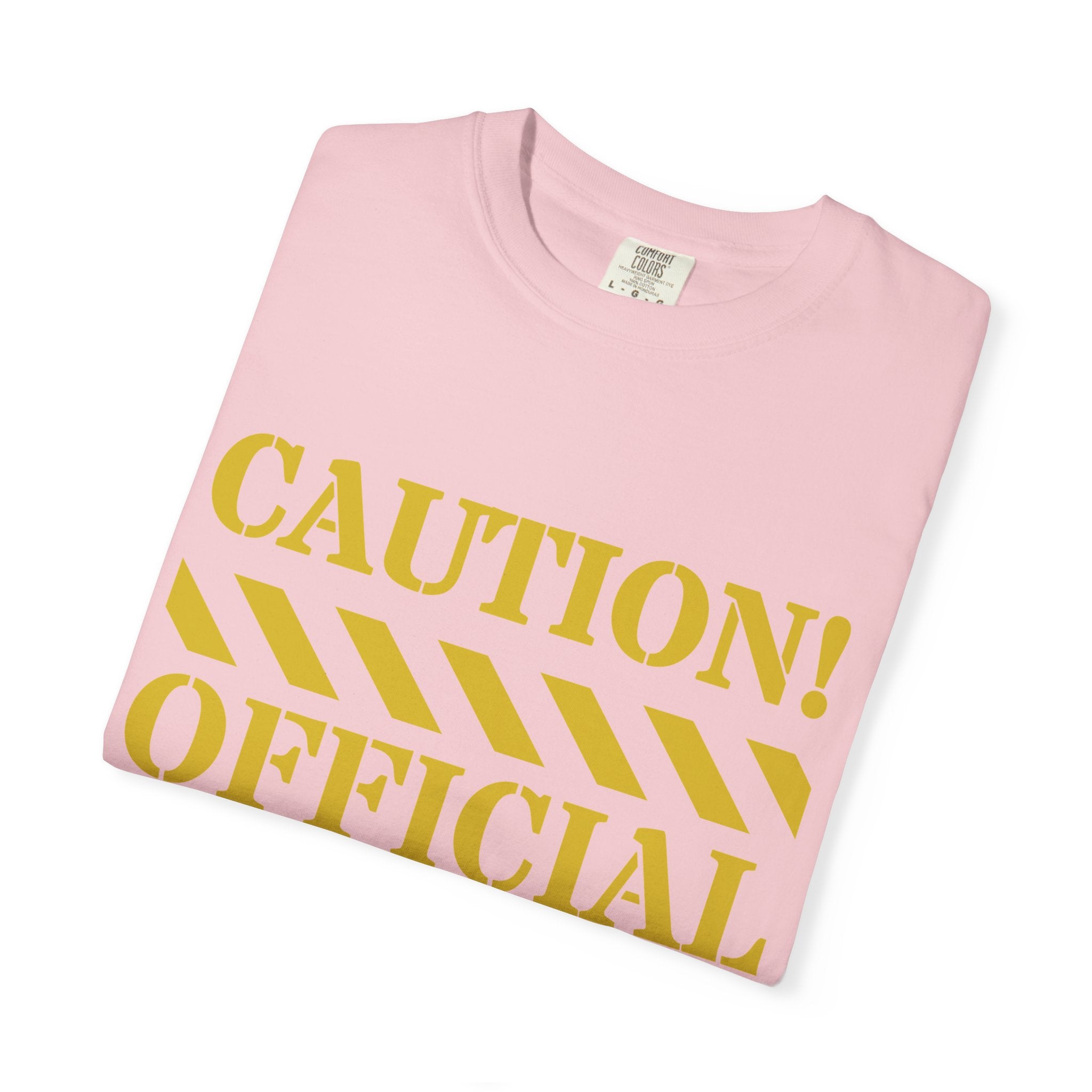 Caution! Official Teenager T-Shirt — 'May Contain Attitude' Youth Graphic Tee