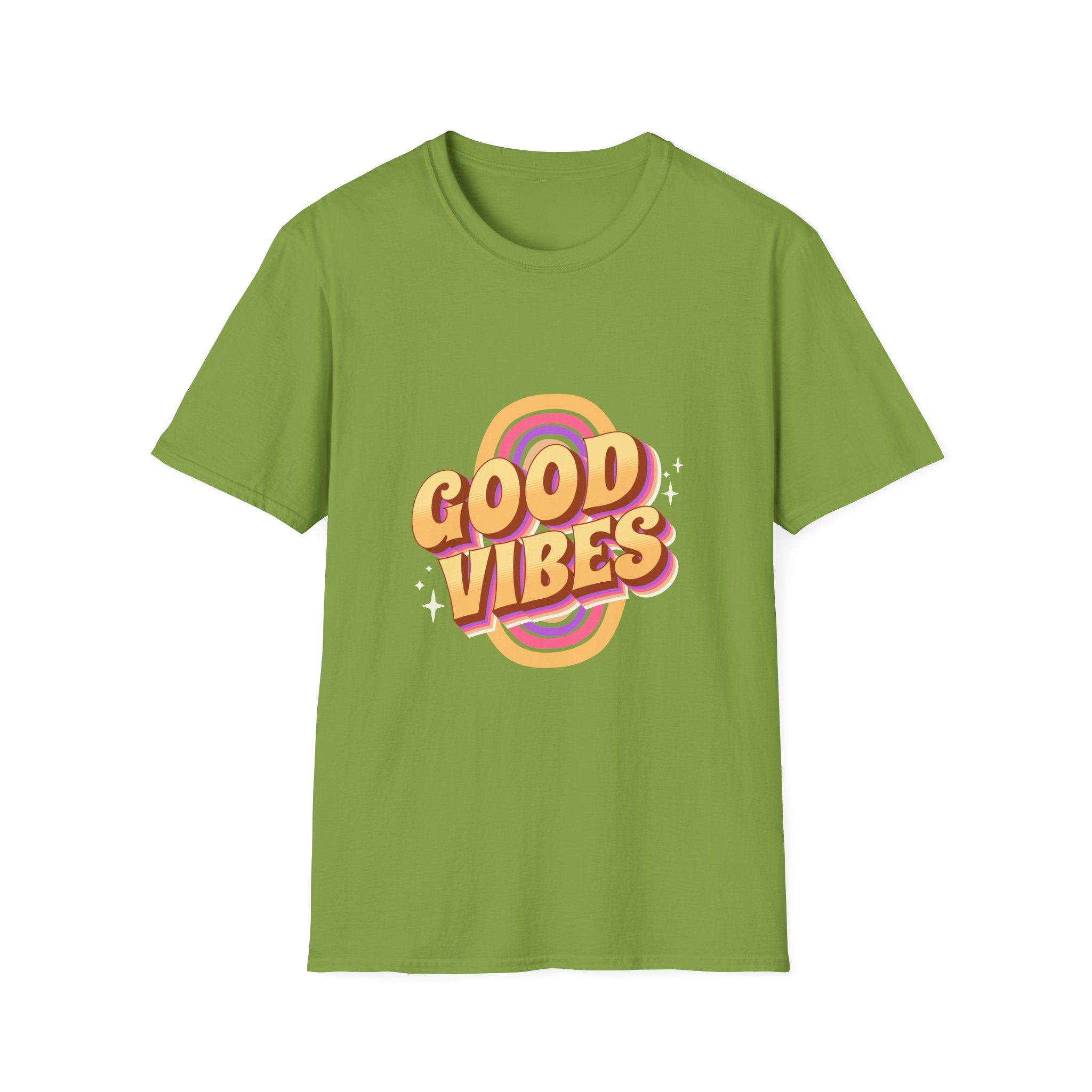 Retro 80s Old School Good Vibes Retro T-Shirt