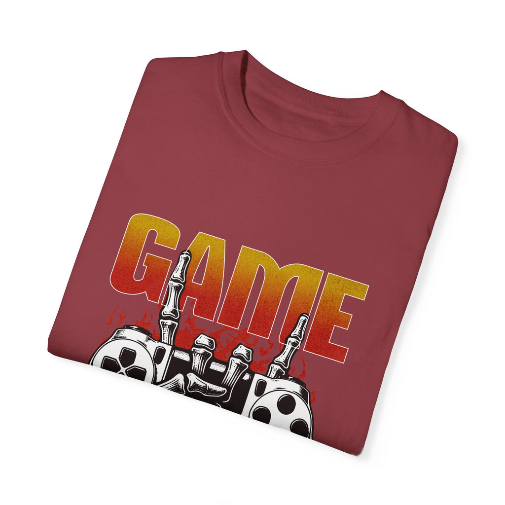 Skeleton Gamer Game Over T-shirt