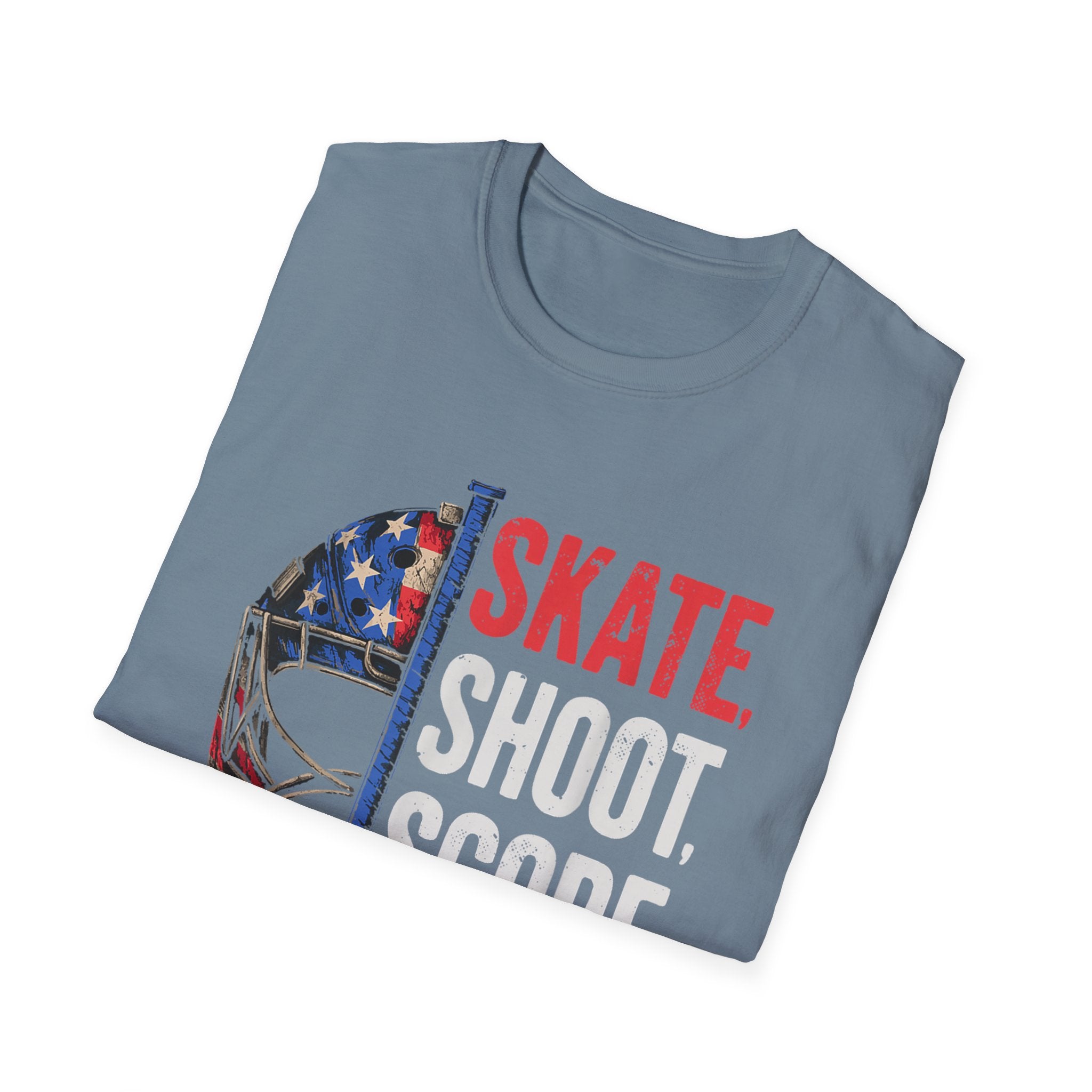 USA Hockey Skate Shoot Score Hockey T-Shirt